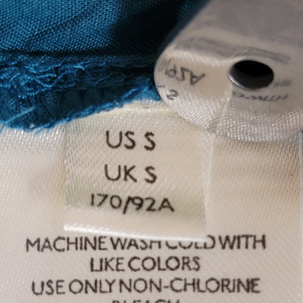 Anthropologie Natalie Trapeze Dress Womens Floral Sheer Overlay High Neck  Sz S - Picture 11 of 12